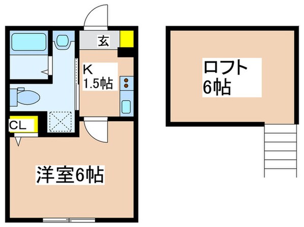 シールーム鵠沼海岸の物件間取画像